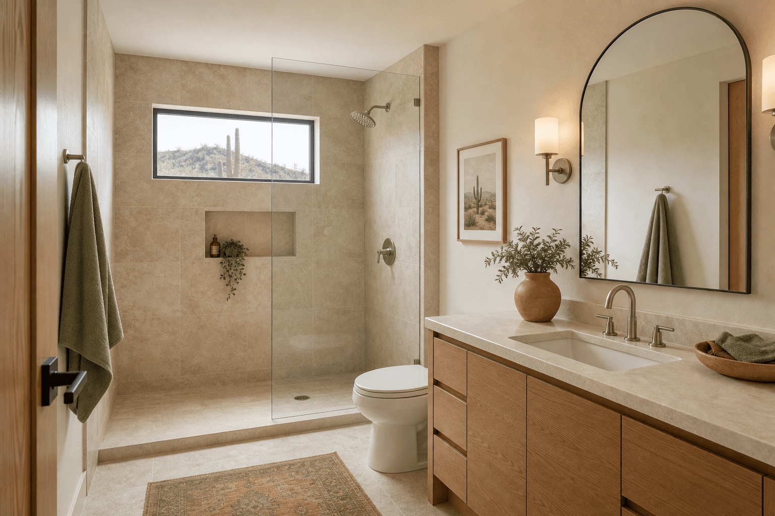 Sample bathroom interior image used as a temporary placeholder